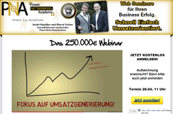 Das 250.000-EURO-Webinar