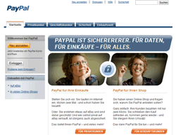 Paypal das Online-Bezahlsystem mit 50 Millionen Nutzern weltweit